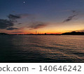 Seto Ohashi Bridge at dusk 140646242