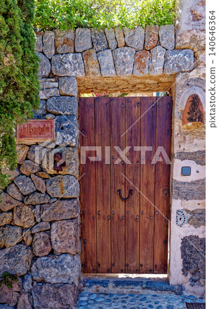 Old street in historic town of Deia in the mountains of Mallorca, Spain Old street in historic town of Deia in the mountains of Mallorca, Spain 140646364
