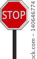 Stop sign 140646774