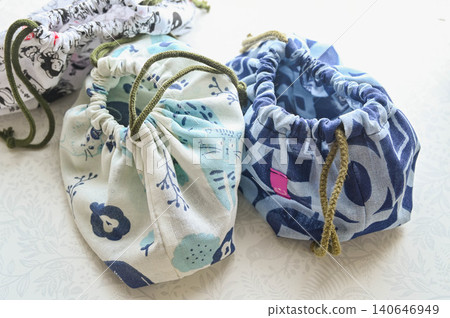 Cute handmade drawstring bag (lunch bag) Cute handmade drawstring bag (lunch bag) 140646949
