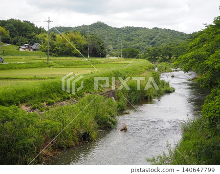 Landscape with river 140647799