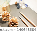 Antique goods and dried flowers 140648684