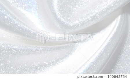 流動的背景由閃閃發光的白色珍珠和亮片構成,為高端化妝品營造出優雅而夢幻的抽象紋理。 流動的背景由閃閃發光的白色珍珠和亮片構成,為高端化妝品營造出優雅而夢幻的抽象紋理。 140648764
