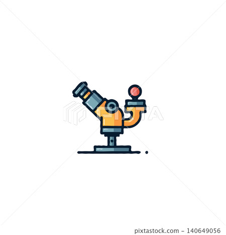 A detailed illustration of a microscope, symbolizing scientific research, exploration, and discovery. This image represents technological advances, lab work, and the pursuit of knowledge in biology, A detailed illustration of a microscope, symbolizing scientific research, exploration, and discovery. This image represents technological advances, lab work, and the pursuit of knowledge in biology, 140649056
