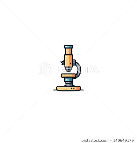 A clean, minimalist vector illustration of a microscope, isolated on a white background. This graphic is perfect for educational materials, scientific publications, or any project requiring a clear A clean, minimalist vector illustration of a microscope, isolated on a white background. This graphic is perfect for educational materials, scientific publications, or any project requiring a clear 140649179