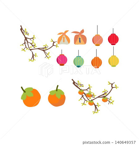 korean chuseok festival celebration free vector illustration korean chuseok festival celebration free vector illustration 140649357