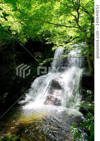 Gifu Prefecture, Takayama City - Utsue Forty-Eight Waterfalls - Upper Waterfall 3 - June 2025 140649652