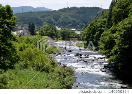 岐阜縣高山市莊川町中畠附近的莊川河 5 號 - 2025 年 6 月 岐阜縣高山市莊川町中畠附近的莊川河 5 號 - 2025 年 6 月 140650254