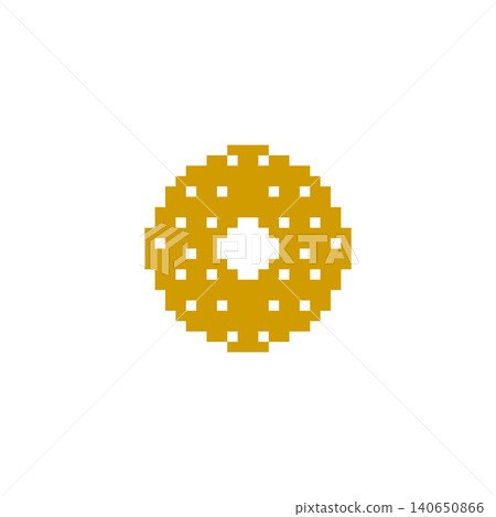 donut pixel art donut pixel art 140650866