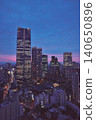 Night view from Tokyo Tower observation deck ② 140650896