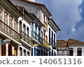 Antique colonial architecture 140651316