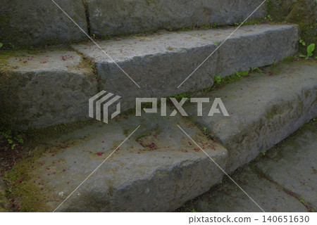 Stone steps of Kamahara Kannon-do Stone steps of Kamahara Kannon-do 140651630