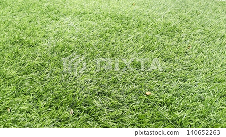 Green artificial grass texture background for modern landscaping. 140652263