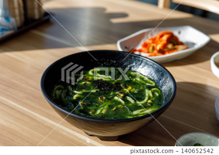 Authentic Jeju Top Shell Noodle Soup Bomal Kalguksu Authentic Jeju Top Shell Noodle Soup Bomal Kalguksu 140652542
