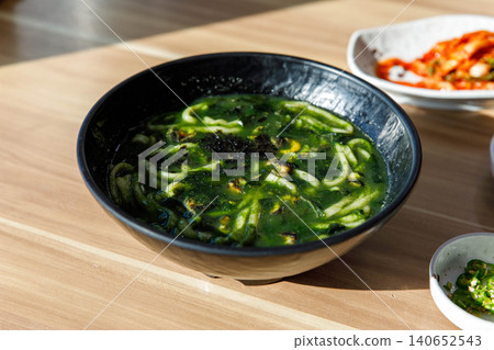 Authentic Jeju Top Shell Noodle Soup Bomal Kalguksu Authentic Jeju Top Shell Noodle Soup Bomal Kalguksu 140652543
