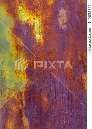 Close-Up Abstract View of Weathered Corroded Metal Surface Close-Up Abstract View of Weathered Corroded Metal Surface 140652561