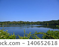 Lake Ippeki in the fresh greenery of Shizuoka 140652618