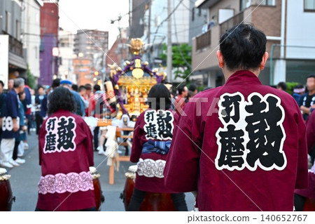 東京吉原神社大祭典的景象 140652767