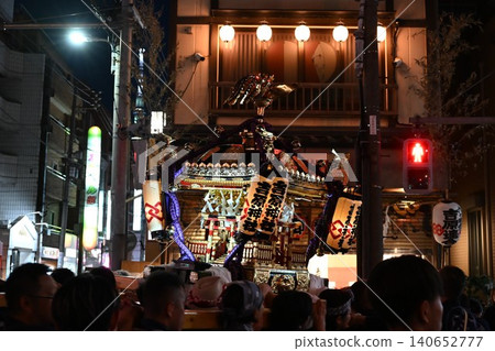 東京吉原神社大祭夜景 140652777