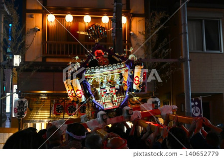 東京吉原神社大祭夜景 東京吉原神社大祭夜景 140652779