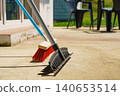 Tools for working in garden 140653514