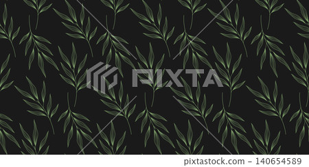 Olive twigs seamless pattern with deep green leaves Minimalist Flat botanical Mediterranean Handdrawn. Vector fabric wallpaper scrapbook paper stationery packaging design banner and social media post. Olive twigs seamless pattern with deep green leaves Minimalist Flat botanical Mediterranean Handdrawn. Vector fabric wallpaper scrapbook paper stationery packaging design banner and social media post. 140654589