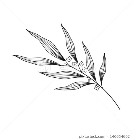 Outline blooming olive sprig with small flowers Botanical or Mediterranean Theme Flat design element. Vector illustration Social media post Promo banners, leaflets, price tag, labels Print materials Outline blooming olive sprig with small flowers Botanical or Mediterranean Theme Flat design element. Vector illustration Social media post Promo banners, leaflets, price tag, labels Print materials 140654602