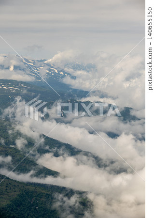 Scenes from a climb of Mt. Asahidake in early summer, with lingering snow. Scenes from a climb of Mt. Asahidake in early summer, with lingering snow. 140655150