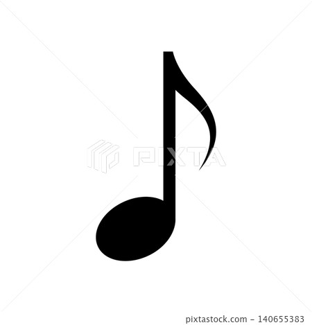 music note icon vector design template in white background music note icon vector design template in white background 140655383