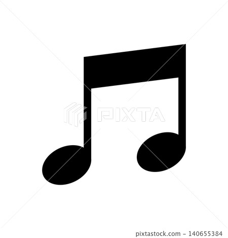 music note icon vector design template in white background music note icon vector design template in white background 140655384