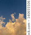 Clouds dyed in the sunset color 140655506