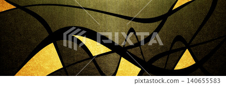 Abstract patterns with gold 140655583