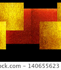 Gold and red paper background material 140655623