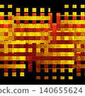 Gold and red paper background material 140655624