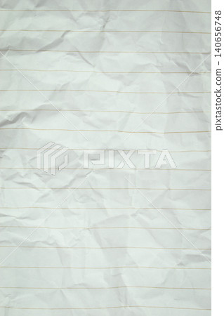 crumpled line paper texture background, blank sheet notebook crumpled line paper texture background, blank sheet notebook 140656748