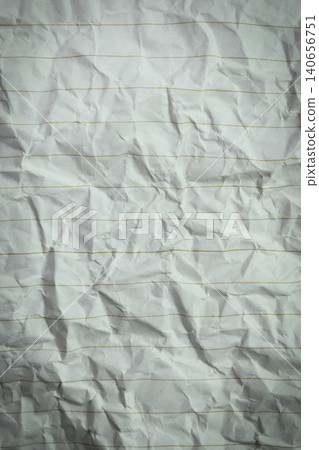 crumpled line paper texture background, blank sheet notebook crumpled line paper texture background, blank sheet notebook 140656751