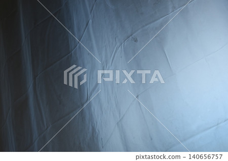 white plastic curtain texture in bathroom, scary scene white plastic curtain texture in bathroom, scary scene 140656757