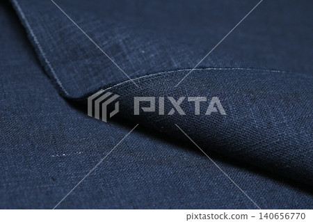 black hemp viscose natural fabric cloth color, sackcloth rough texture of textile black hemp viscose natural fabric cloth color, sackcloth rough texture of textile 140656770