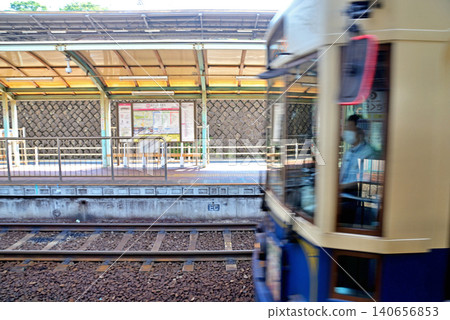 櫻花電車抵達王子站 140656853
