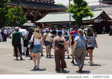 外國遊客訪問日本 140657104