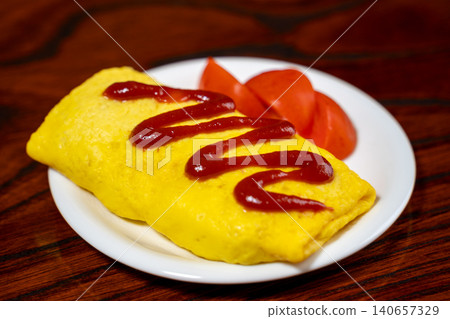 番茄煎蛋飯 140657329