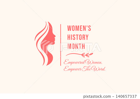Womens History Month Creative Design Womens History Month Creative Design 140657337