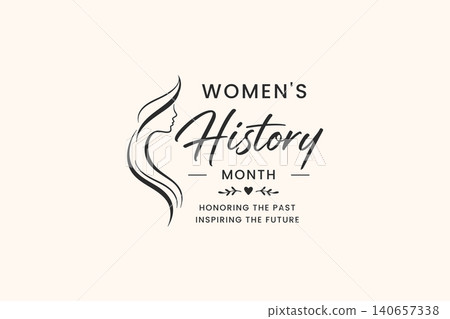 Womens History Month Creative Design Womens History Month Creative Design 140657338