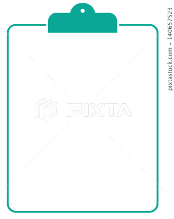 Simple and cute clipboard background material 140657523