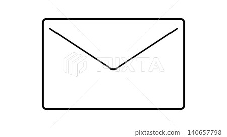 Simple letter illustration material 140657798