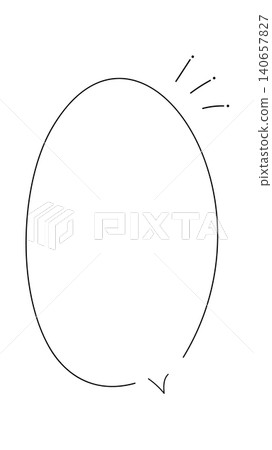 Simple and natural hand-drawn style speech bubble material Simple and natural hand-drawn style speech bubble material 140657827
