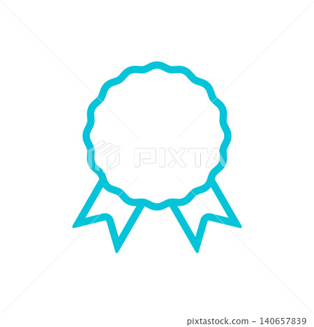 Simple medal icon material Simple medal icon material 140657839
