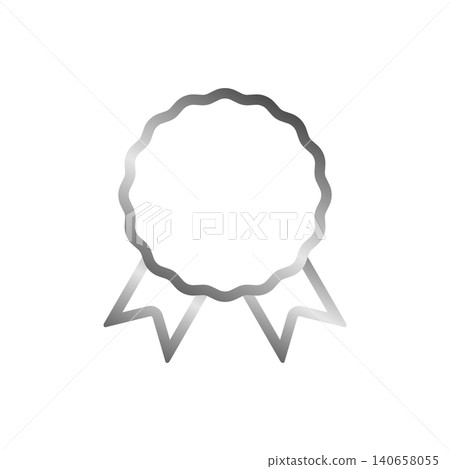 Simple yet gorgeous medal and ribbon illustration material Simple yet gorgeous medal and ribbon illustration material 140658055