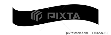 簡單的絲帶標題材料 簡單的絲帶標題材料 140658082