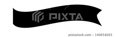 Simple ribbon heading material Simple ribbon heading material 140658083